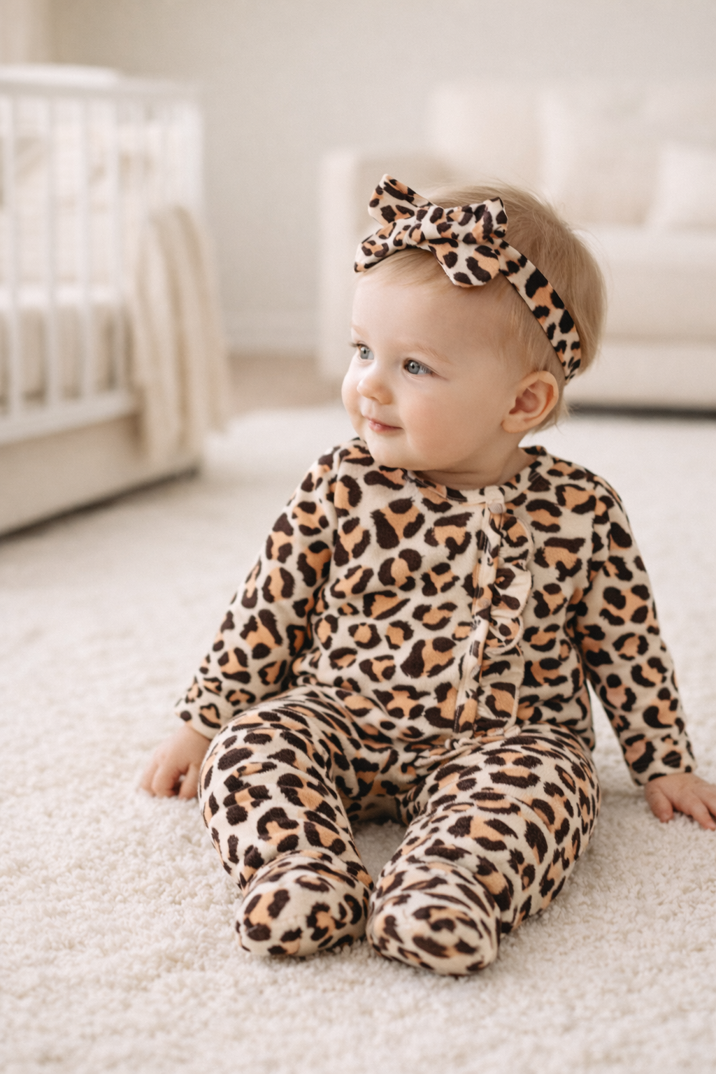 אוברול Leopard Cozy