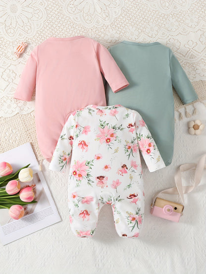 שלוש חליפות בייבי  דגם אנה