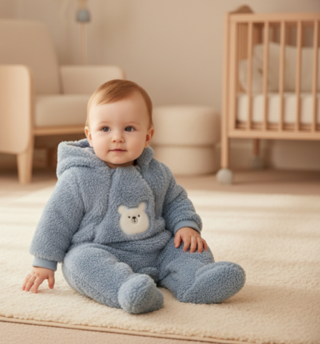WarmNest™– אוברול חורף מחבק לתינוקות