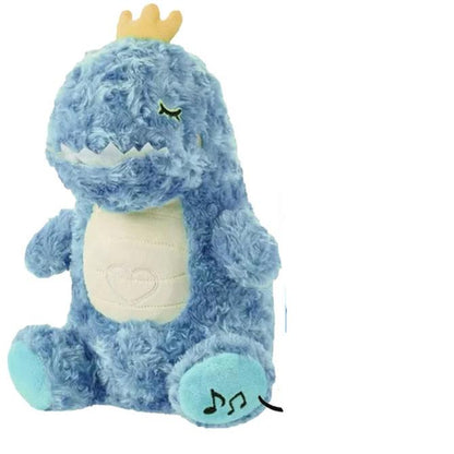 4 Modes Baby Breathing Soothing Elephant Plush Doll Toy Sleeping Companion Music and Light Doll Sensory Stuffed Toy Kids Gift