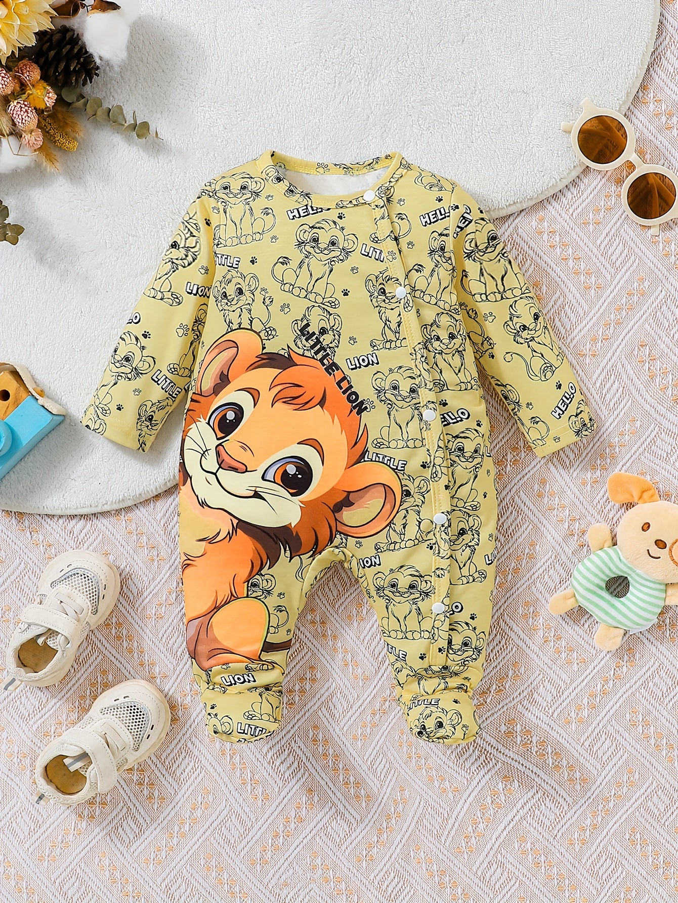 אוברול אריה מתוק דגם שמר