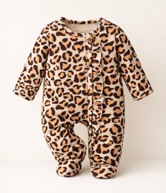 אוברול Leopard Cozy