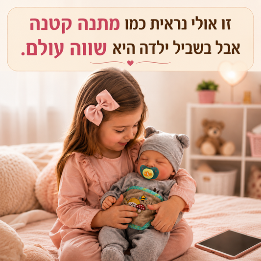 לוי — בובת ריבורן רכה ומציאותית