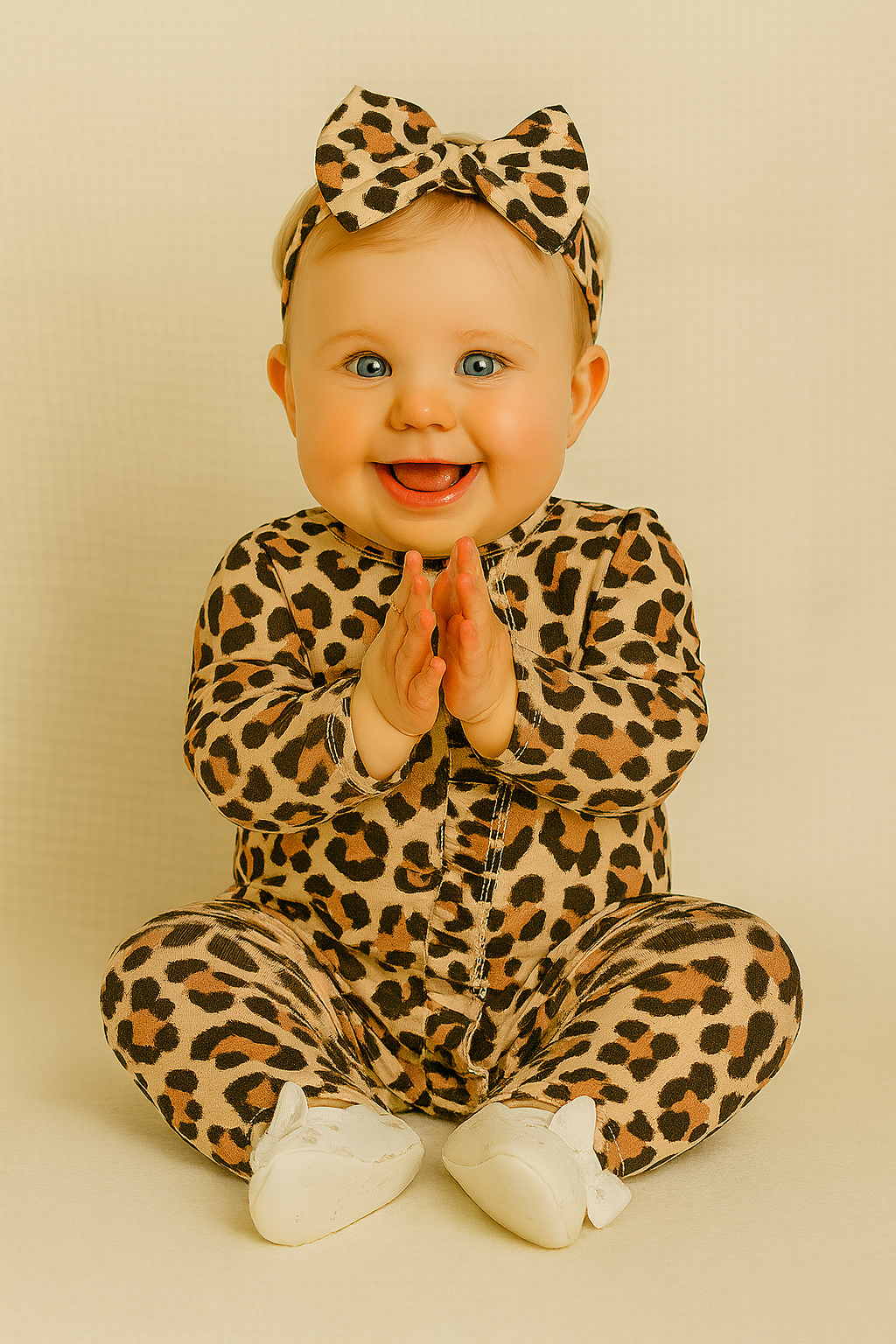 אוברול מנומר דגם טליה