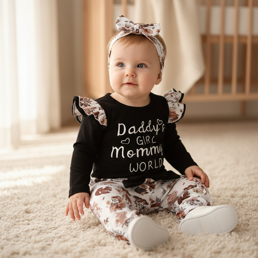 חליפה מכנס וחולצה לבנות דגם אנה