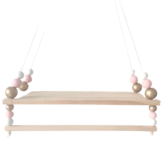 מתלה מדפים לחדר התינוק