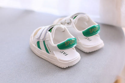 נעל סנדל צעד ראשון מונעת החלקה – גמישה בטוחה ונוחה לתינוק דגם רוני