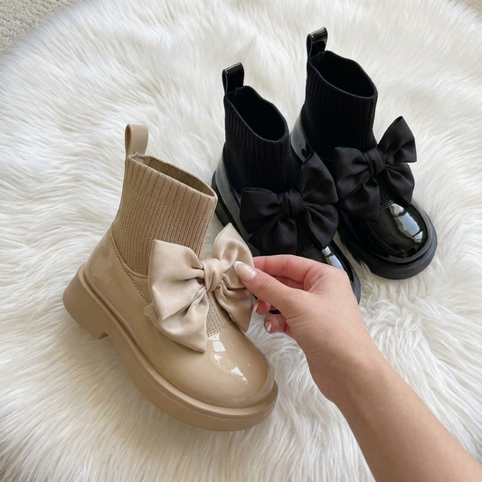 מגפי פרמיום לבנות – חורף חם, נוח ואלגנטי דגם אלין