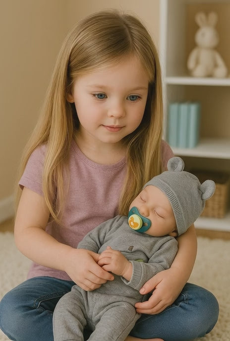 בובת ריבורן אמיתית – מגע מציאותי שמפתח רגישות ואהבה אצל ילדים מבית בייבי מניה